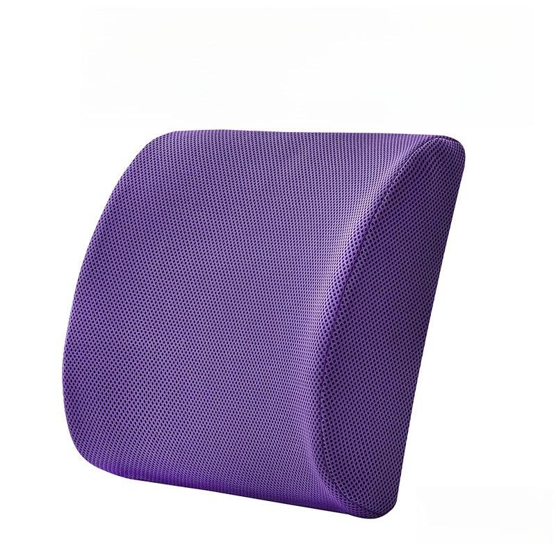 Office Memory Cotton Waist Support Three Dimensional Support Slow Rebound Car Cushion Multi Scenario Applicable Soft and Comfortable Lumbar Mats