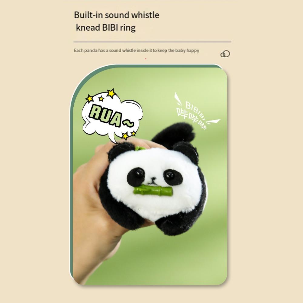 Wagging Tail Tail Wagging Panda Doll Animal Toy Pulling Rope Panda Doll  Kids