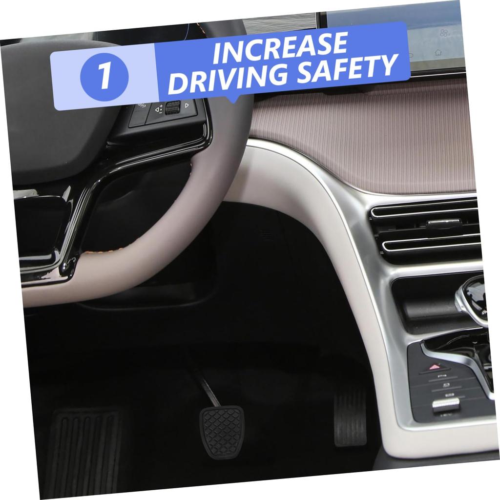 2pcs Clutch Pads Straight Auto Interior Accessories Car Pedal Foot Cover Foot Pedal Cover