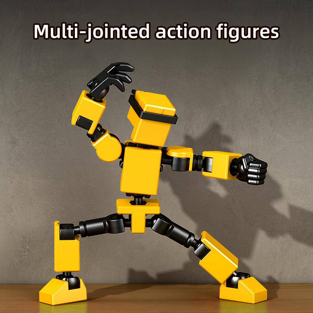 3D Printed Movable Dolls With Movable Joints, Diy Assembled Robot Toys