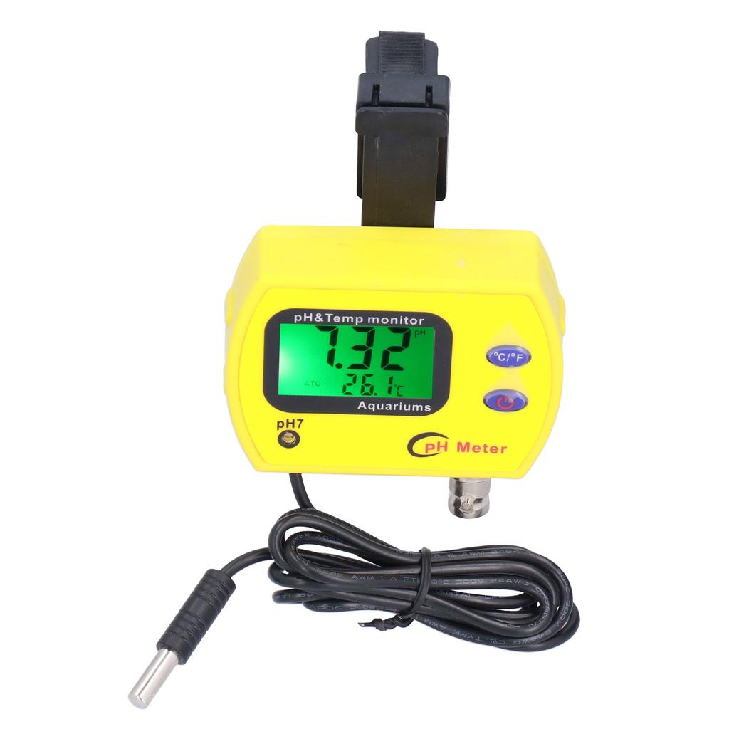 Mini pH-metru de înaltă precizie, metru de aciditate, tester de calitate a apei, sondă înlocuibilă pentru acvariu pești
