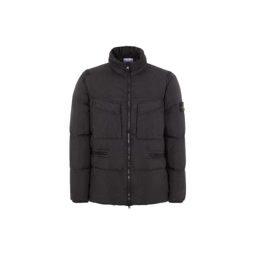 STONE ISLAND FW22 Daunenjacke Unisex Schwarz 771540123-V0029
