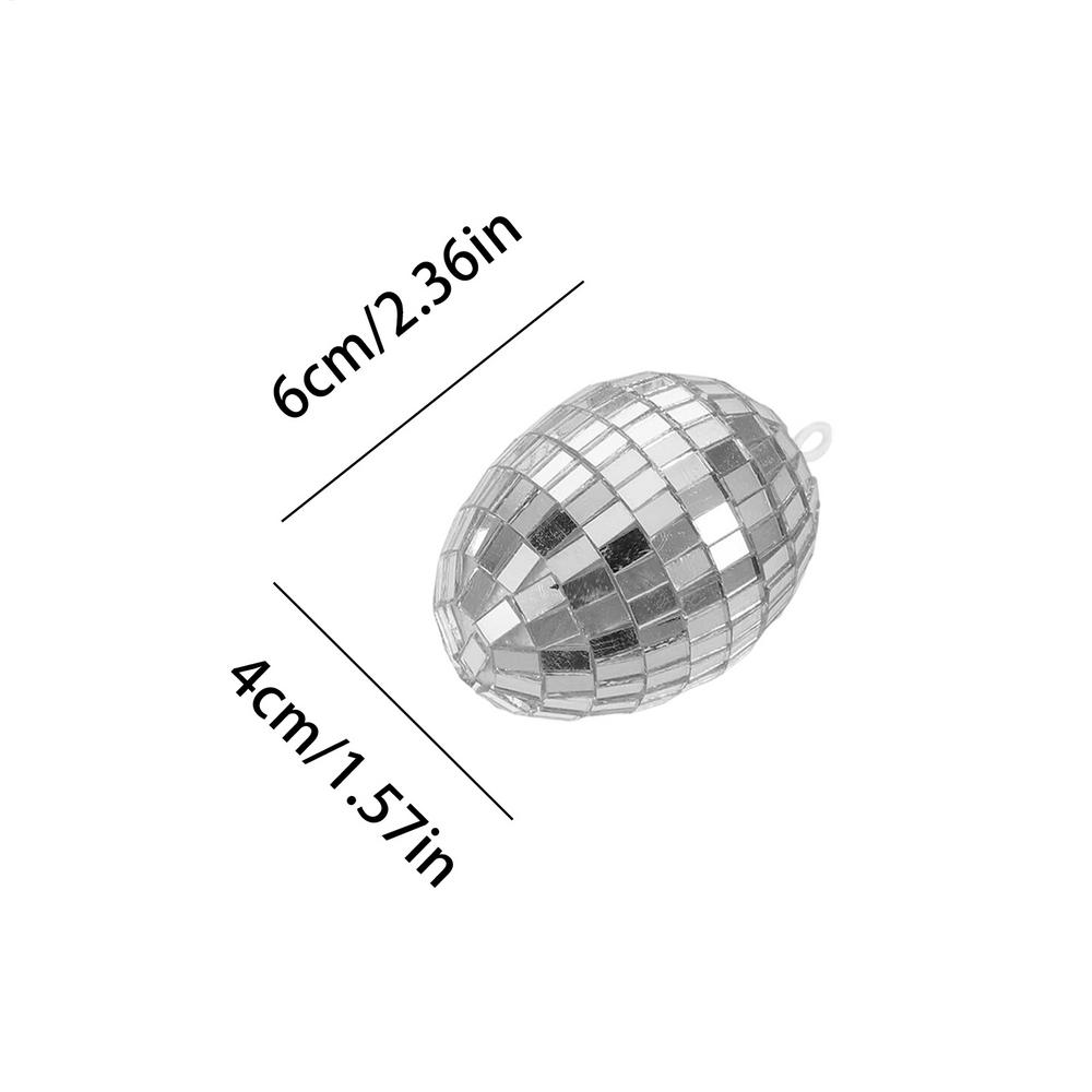8pcs Easter Egg Ornaments  Spring Egg Decoration Tree Pendant Small Spring Ornaments for Photography Bookshelf Centerpiece Home