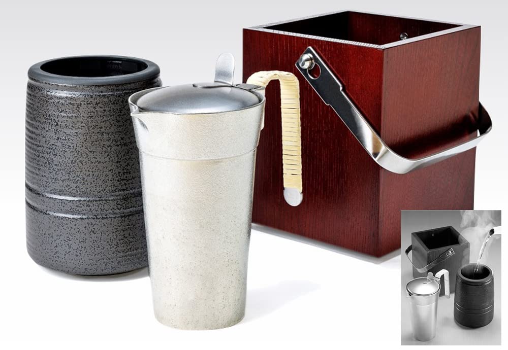 

TAKUMI x Nousaku Sake warmers The highest quality sake cup for sake connoisseurs Made in Japan Tabletop Japanese sake warmer water boiler type sake 2