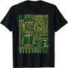 Mens Funny Neon Computer Gaming Keyboard T-Shirt for Guys