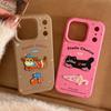 iPhone 17 fun cute pet Apple 16 Pro Max phone case suitable for 14, 13, 15, 11, 3D cartoon, matte, soft