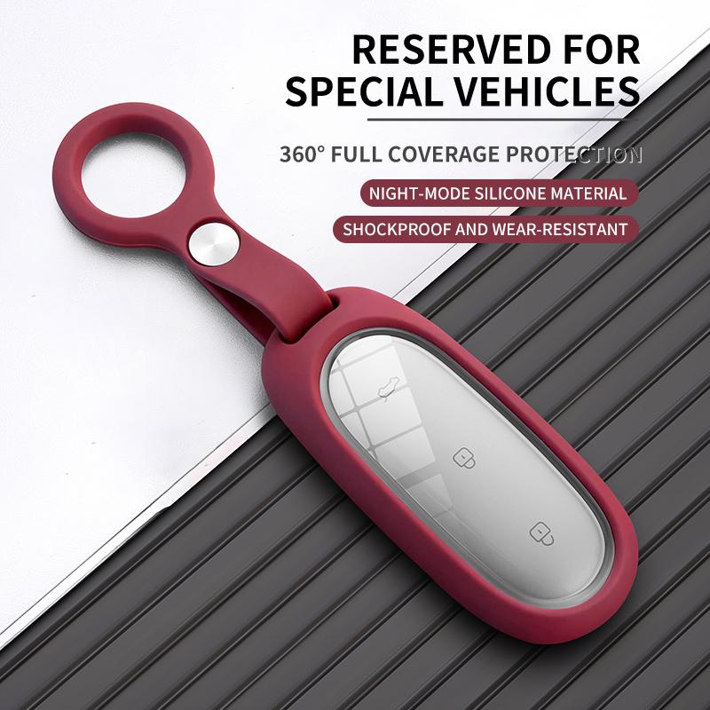 Multicolor Premium Soft Silicone Key Protector For Li Xiang L6 L7 L8 L9 One Styling Automotive Accessories