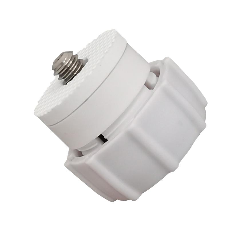 1/4 Screw To 17Mm Ball Head Mount Interface Plastic Joint Adapter For Phone Camera Car Mounting Tripods Monitors Gps Bracket