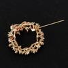 1 Piece Brooch Scarf Badge Sweater Pin Accessory