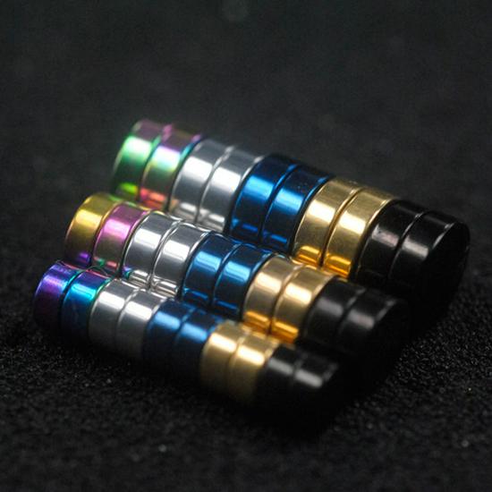 Magnetic Korean-Style Men's No-Pierce Stud Earrings - Minimalist Round Design