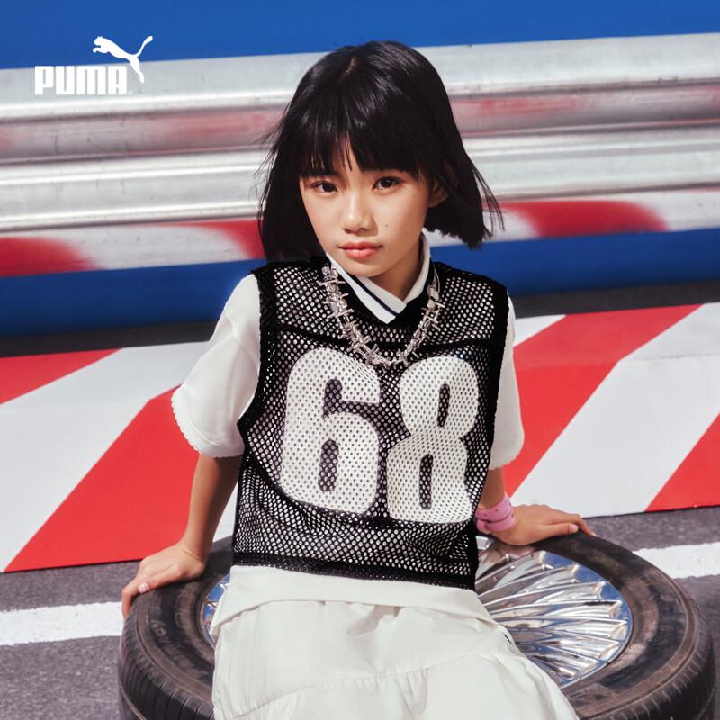 Простой летний топ-майка для девочек PUMA 150cm