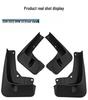 Soft Rubber Mudguards for BMW X3 2018-2022 Tire Protection and Modification