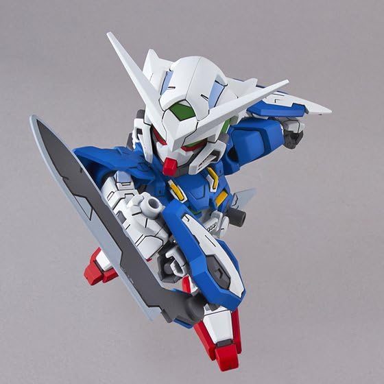 SD Gundam EX Standard 003 Suit Gundam Gundam Exia Plastic Model "Mobile 00" Pre-Colored