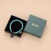 GAVU Birthstone Turquoise Stainless Steel Power Stone Bracelet for Women
