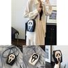 Trendy Black And White Minimalist Sling Bag For Fall Stylish Crossbody Purse For Men And Women