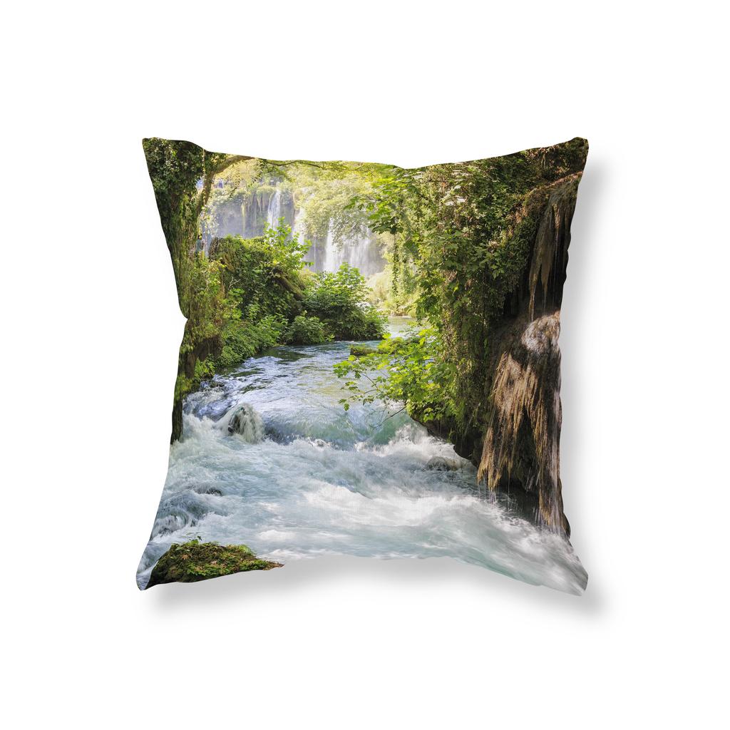 Starry Sky Landscape Pillowcase Sofa Car Decoration Office Game Chair Cushion Cover Room Home Decoration Pillowcase 45x45cm