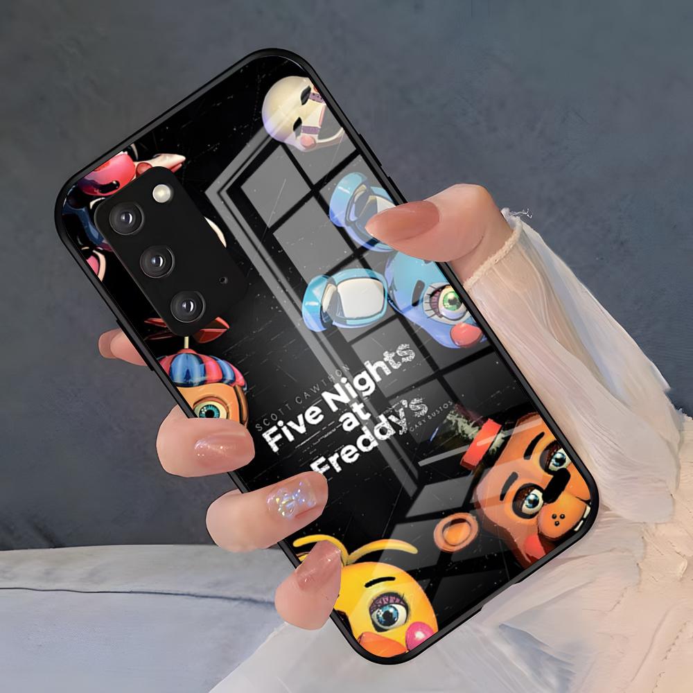 Θήκη Τηλεφώνου Παιχνιδιού Five Nights At Freddys Για Samsung A25 A13 A33 5G A54 A36 A35 A56 A52 A14 Αντικραδασμικό Γυάλινο Κάλυμμα