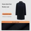 MONTAGUT Men's Winter Wool Cashmere Blend Business Casual Coat