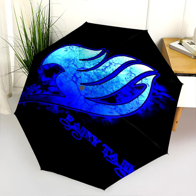 Fairy Tail Years Quest Folding Umbrella Suitable For All Seasons Portable Travel Light Umbrella