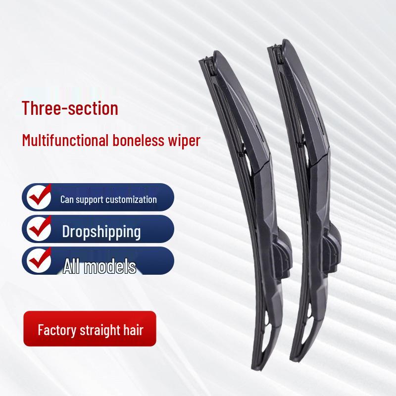 

Universal Silent Frameless Multi-Functional Three-Section Wiper Blade 22 inch/550mm