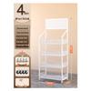 Convenience Store Snack & Toy Display Rack - Multi-Layer Storage for Checkout Counters