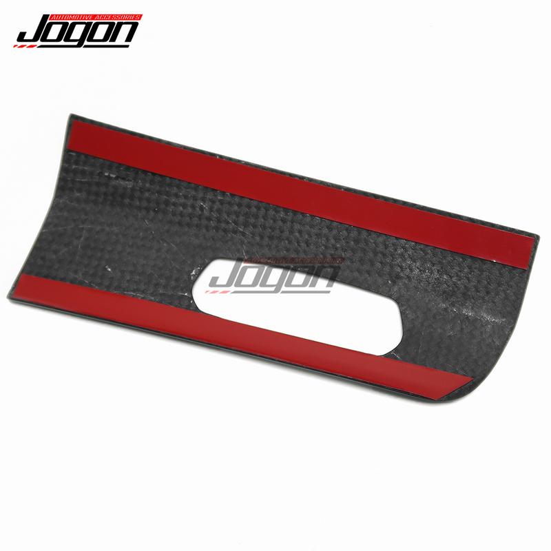 Dry Carbon Fiber For Corvette C8 Stingray Z06 Z51 -2025 Car Interior Headlight Switch Button Frame Decorative Cover Trim