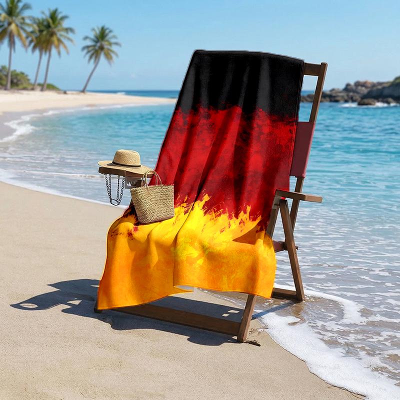 German Fashion Beach Towel: Ideal for Summer Adventures Soft, absorbent and quick drying suitable for swimming and bathing