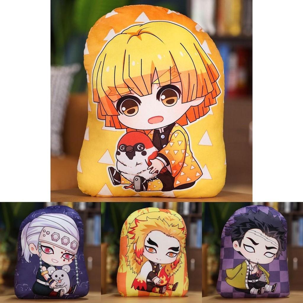 Anime Demon Slayer Kimetsu No Yaiba Plüschkissen Anhänger Stofftier Perfekt für Sammlung und Dekoration