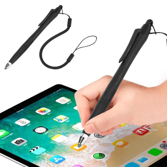 Anti-lost Lanyard Touch Screen Stylus Pen for iPad 2018 Huawei Mate Samsung