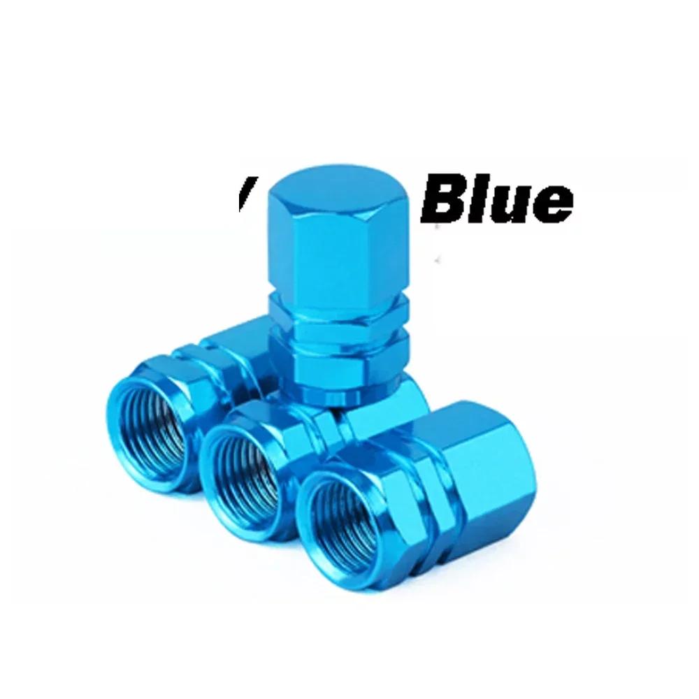 New Style Car Wheel Tire Valve Caps Tyre Rim Stem Covers With Rubber Seal Airdust Waterproof For Auto Motorcycles Trucks Bikes