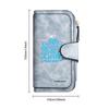 Vintage Printed Long Wallet Fashion Portable Large Capacity Casual Credit Card Holder for Daily Use
