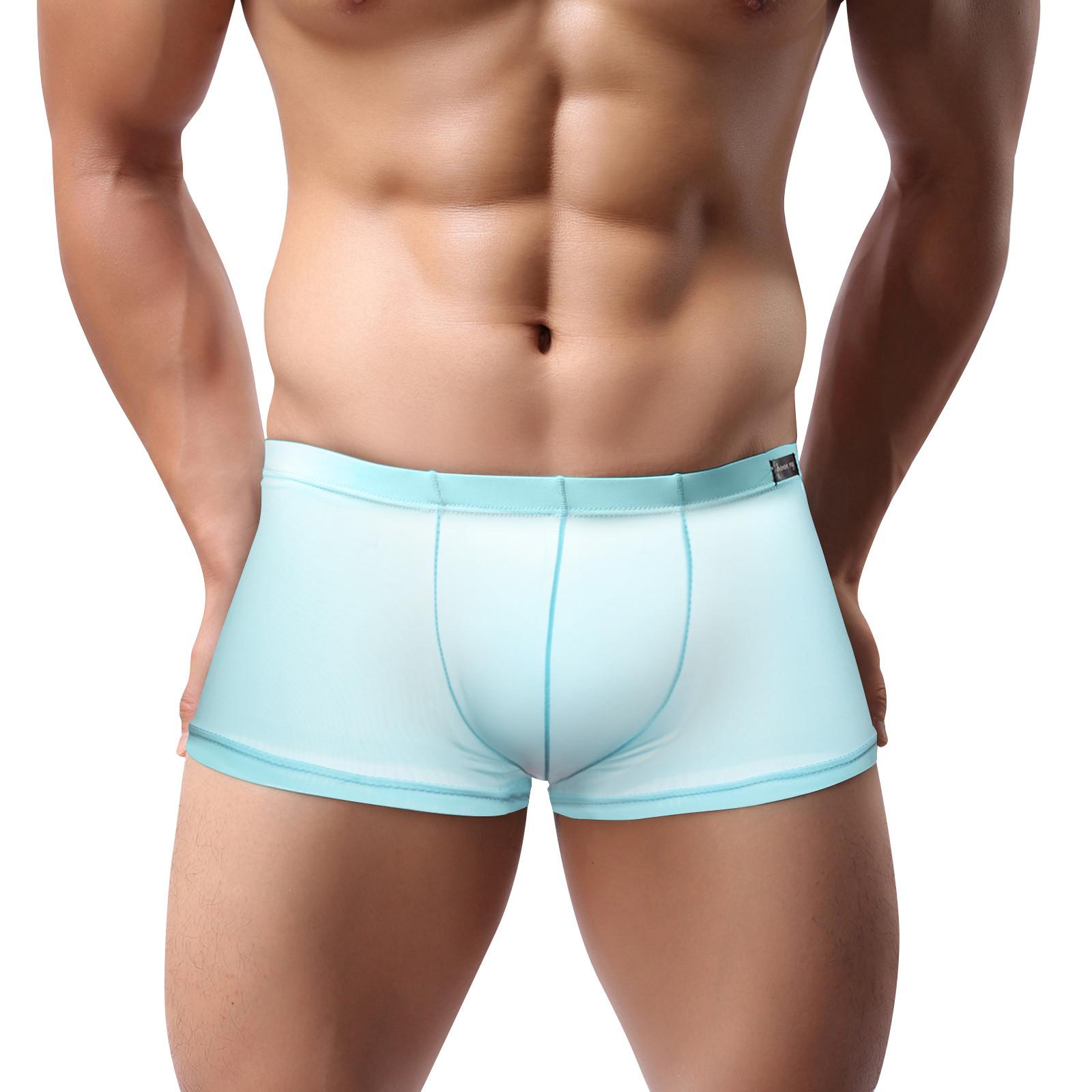 Мужское нижнее белье из ледяного шелка — фото 5