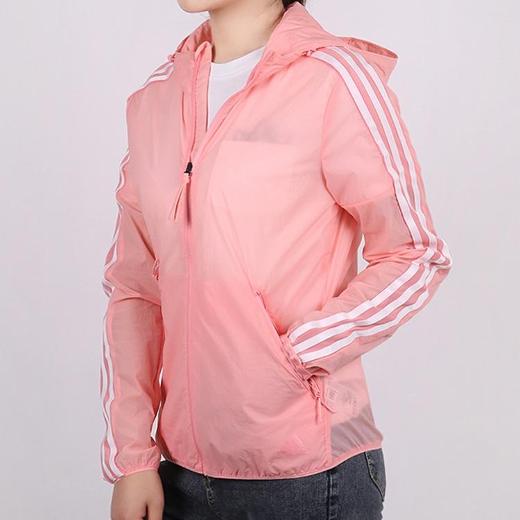 (WMNS) Adidas Windbreaker 3S Woven Jacket Pink Women's FT2883