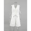 Casual Sleeveless Vest and Shorts Two-Piece Set Casual Vest Suit