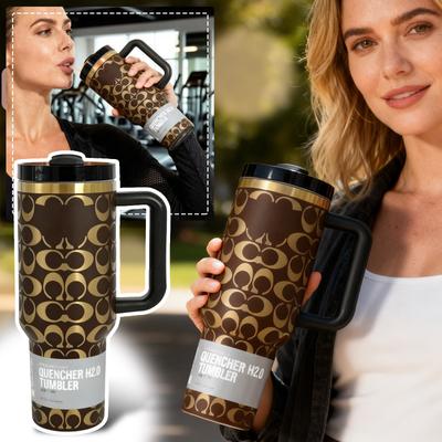 40oz Standard Packaging Portable  304 Stainless Steel Large Capacity  Mug High-value Car  Mug