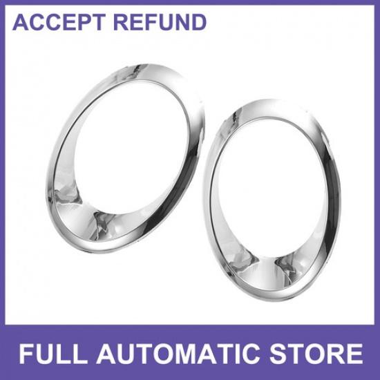 

Plastic Left Right Side Fog Light Bezel 1 Set for Ford Fusion 2013-2016