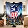 NFL Print Blanket - Soft & Comfortable, for Bedroom, Travel, Sofa, Home Decoration - Birthday Christmas Gift for Friend