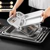 Thickened Stainless Steel Square Serving Tray