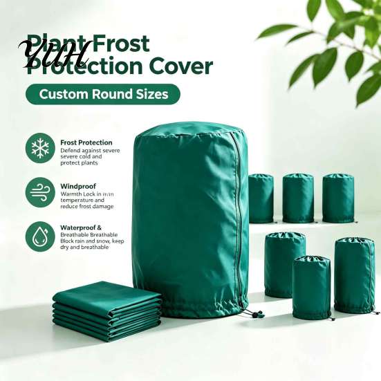 Weatherproof Plant Covers for Winter Protection Cover, Frost Cloth with Zipper And Drawstring, Reusable Outdoor Plants Freeze Cover Garden Fruit Trees