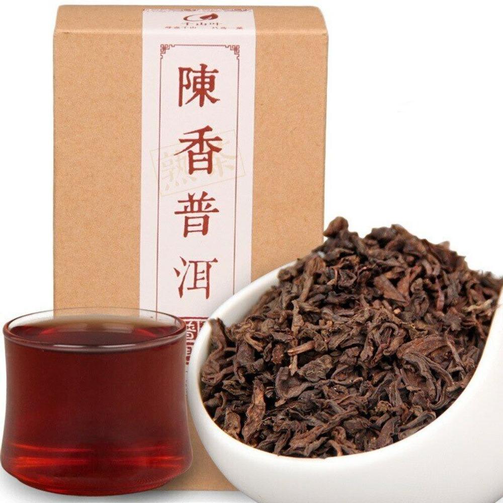 Organic Natural Chen Xiang Aged Aroma Ripe Pu-erh Tea 120g