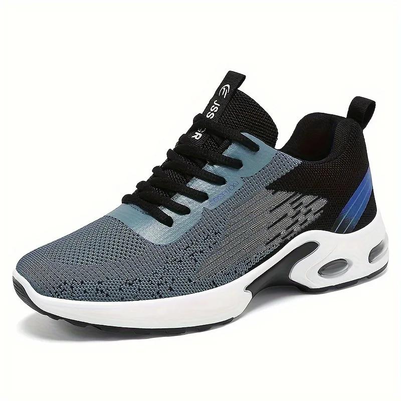 Men's sneakers Mens Breathable Knit Sneakers Soft Sole Comfort Shoes for Sports 2025  shoes