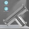 BHBL 1.5Inch 38Mm Sanitary Tri Clamp 3 Way Tee 304 Stainless Steel Sanitary Ferrule Tee Connector Pipe Fitting