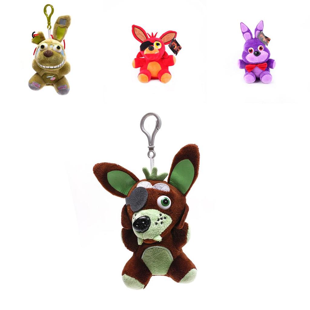 Neuer Five Nights At Freddy's Weicher Plüsch Schlüsselanhänger Puppe Perfekt für Kinder und Sammler