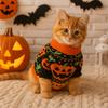 Warm Halloween Dog Sweater Turtleneck Design Cat Sweatershirt Dog Knitwear  Cat Costume