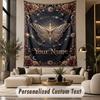Butterfly (211) Theme Wall Tapestry Customized With Name Text Personalized Hanging Tapestry For Bedroom Living Room Decor