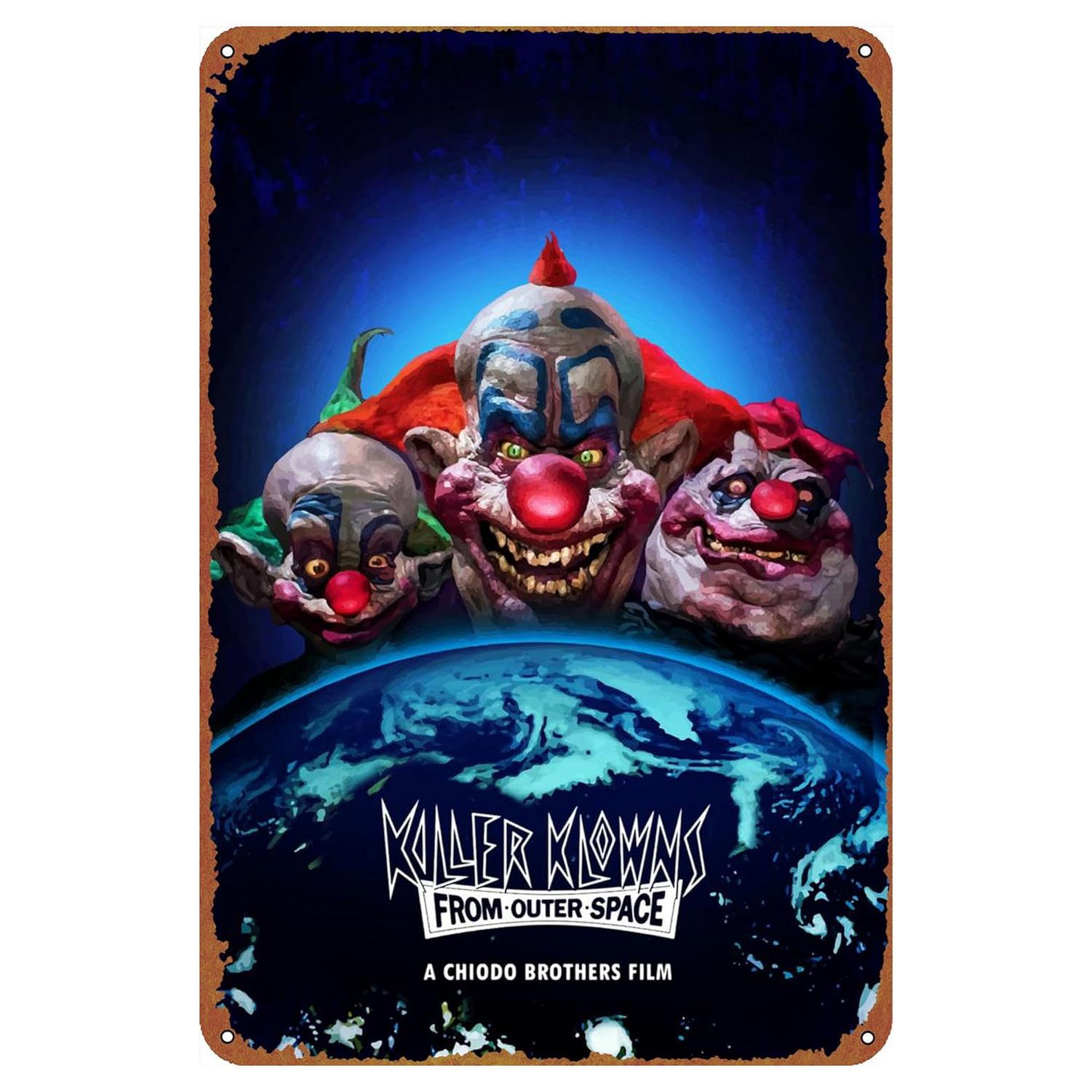 

Halloween Metal Tin Signs Killers Wall Decoration Plaque Vintage Art Poster Iron Painting for Man Cave Home Cafe Garden Club Bar 20X30CM