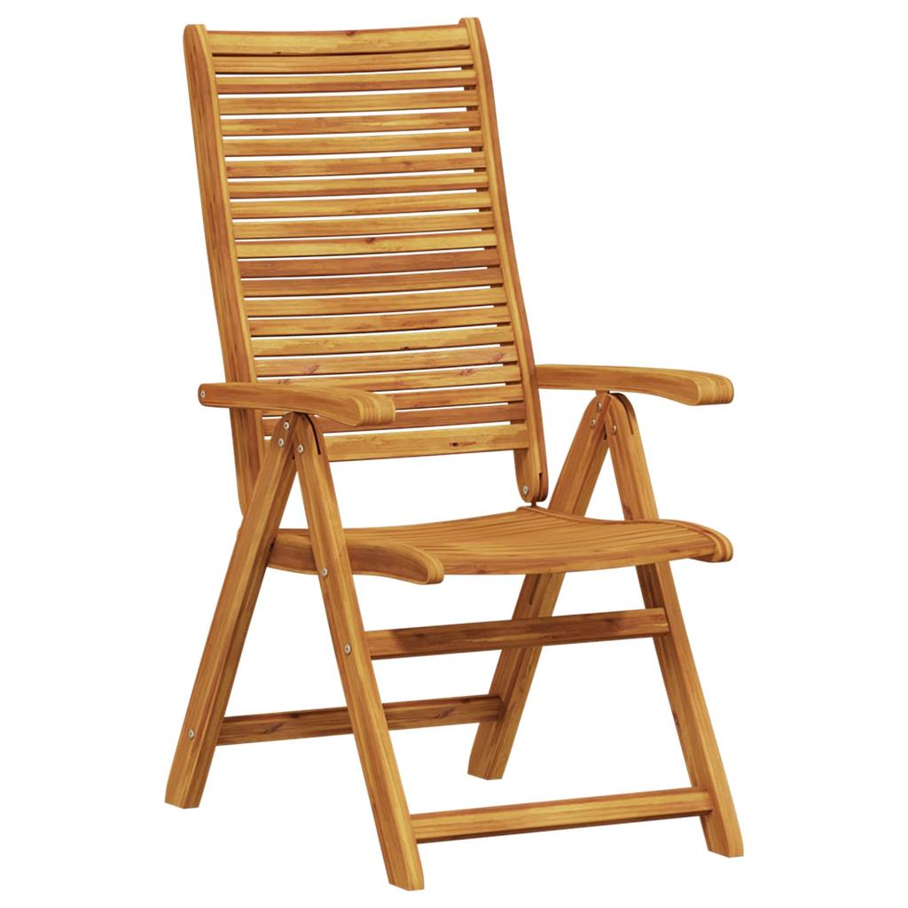 Garden Dining Set 7 pcs Brown Solid Acacia Wood
