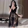 Sexy Lingerie Pure Desire Sexy Lace See-through Dress Female Role Play Uniform Pajamas