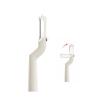 Durable Multifunctional Kitchen Scraper Horizontal/Vertical Ergonomic Handle Vegetable Fruit Peeler Kitchen Peeling Tool Home