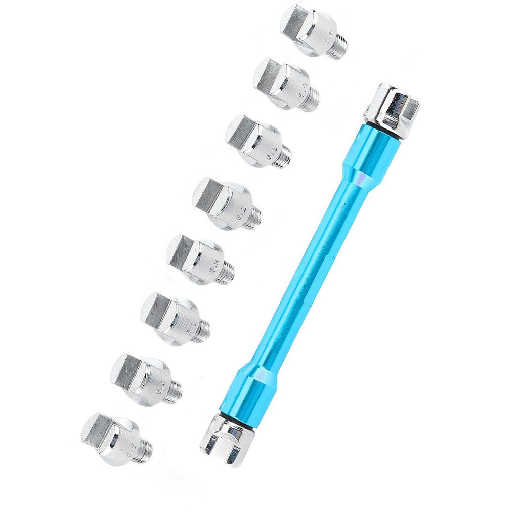 Motorsykkel Eikenøkkel CNC Fastnøkkelsett 5.0?6.8 Lengde 93mm3.7in for De fleste motorsyklerGull